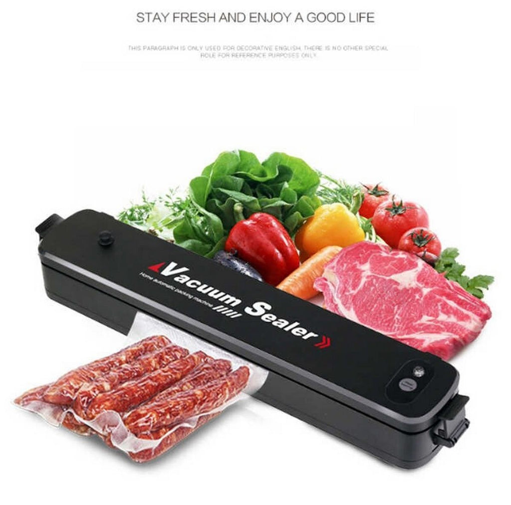 Vacuum Sealer Hand Machine ZKFK-00 Automatic Food Sealer with 5 Vacuum Bags for Fresh Food Storage