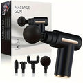 Powerful Deep Tissue Massage Gun – Multiple Attachments & Adjustable Speed