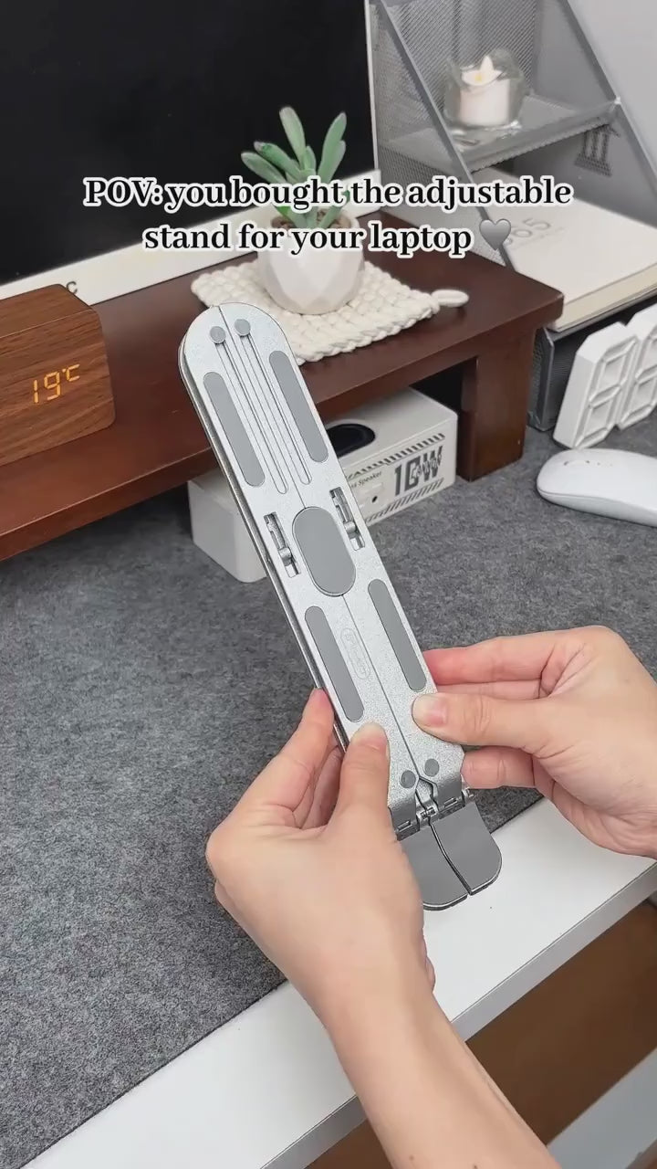 Laptop Stand Creative Folding Storage Bracket 15-Inches Brand.